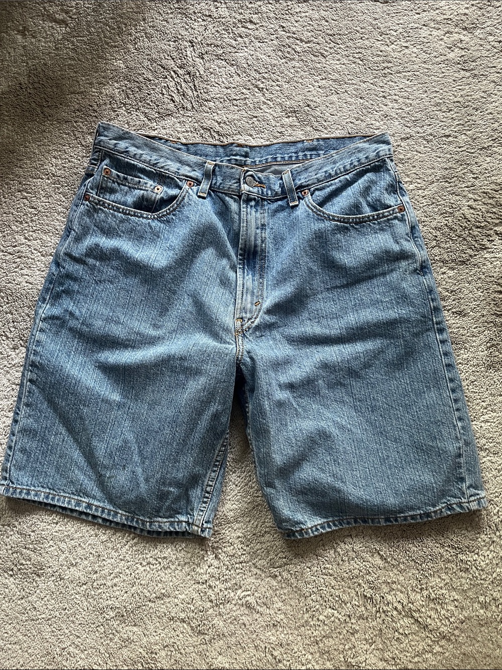 Levi's Light Blue Denim Jean Shorts